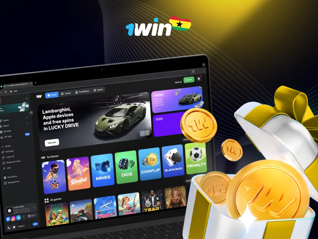 1win Casino Bonuses & Promotions 2025 for Ghana Players